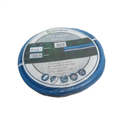 Crevo pvc economic plavo 1/2c 25m Dolomite