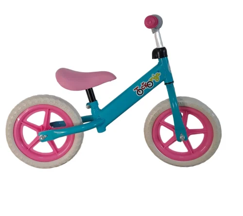 BICIKL BALANS TOCKONJA PLAVO ROZE 80CM CLP0011