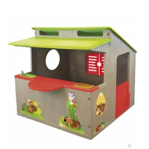 Kućuca kiosk prodavnica paradiso 139x118x120cm T02