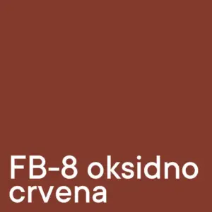 Okisdno crvena boja za zidove FAS-BET-COLOR 1KG